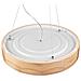 Lampada A Soffitto Eveline - Marrone - Legno, Vetro - 47x47x8 Cm - Foto miniatura 6