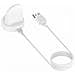 Caricatore Wireless Per Samsung Galaxy Watch, Base Di Ricarica Bianca White - Foto miniatura 5