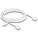 Cavo di rete RJ45 Cat. 6 UTP Ultra Slim 5 m bianco con connettori corti - Foto miniatura 1