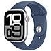 Watch Series 10 Serie 10 GPS + Cellular 46mm Cassa in Alluminio Color Argento con Denim Sport Band - M /L - Foto miniatura 1