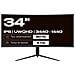 Monitor Curvo Per Pc | 34"" | Wqhd | Pannello Ips | Usb-c (+ Carica 65w) - Foto miniatura 7