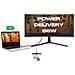 Monitor Curvo Per Pc | 34"" | Wqhd | Pannello Ips | Usb-c (+ Carica 65w) - Foto miniatura 3