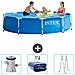 Piscina Fuori Terra - In Giro - 305x305x76 Cm - Blu - Include Accessori Coordinati Cb83 - Foto miniatura 1