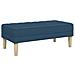 Panchina  Blu 113x57x39 cm in Tessuto - Foto miniatura 6