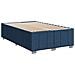 Giroletto a Molle con Materasso Blu 120x190 cm in Tessuto - Foto miniatura 8