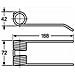 Dente Pick-up Adattabile New Holland 78,88,53 Filo 4,8 - Foto miniatura 4