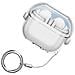 Custodia Protettiva Compatibile Con Samsung Galaxy Buds3/3 Pro - Guscio Trasparente In Pc Tpu Per Auricolari Transparent White - Foto miniatura 1