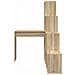 Scrivania ad angolo rovere sonoma 101,5 x 149,5 x 149,5 cm - Foto miniatura 4