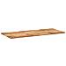 Piano Scrivania a Olio 100x50x2cm Legno Massello Acacia - Foto miniatura 4