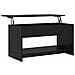 Tavolino da salotto Rovere nero 102 x 50 x 52.5 cm - Foto miniatura 5