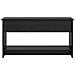 Tavolino da salotto Rovere nero 102 x 50 x 52.5 cm - Foto miniatura 6
