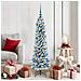 Albero di Natale artificiale con 150 LED Bianco 150 cm - Foto miniatura 2