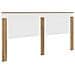 Testiera Rovere artigianale 200 cm Legno multistrato - Foto miniatura 6
