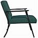 poltrona Verde Scuro 59 x 75 x 78 cm Tessuto - Foto miniatura 5