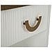 Comodino Vkh15-bianco-mdf-48x40x62 Cm - Foto miniatura 6