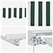 Cornice per Tenda Manuale con LED Verde e Bianco 4 × 3 m - Foto miniatura 9