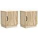 Comodino 2 pcs Rovere Sonoma 43 x 34,5 x 47 cm - Foto miniatura 1