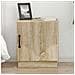 Comodino 2 pcs Rovere Sonoma 43 x 34,5 x 47 cm - Foto miniatura 2