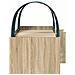 Letto Alto per Bambini con Tunnel 3 pz Rovere Sonoma e Azzurro - Foto miniatura 8