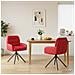 Sedie da pranzo girevoli 2 pcs Similpelle Rosso - Foto miniatura 2
