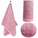 Asciugamano Larisa 70x140 cm 500 g - Rosa cipria - 100% cotone - Morbido e assorbente - Foto miniatura 7