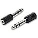 Adattatore jack 6,35 mm presa jack 3,5 mm stereo - Foto miniatura 1
