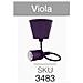 Lampadario Portalampada E27 Colore Viola Vt-7228 3483 - Foto miniatura 2