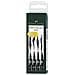 Faber Castell 167139 Penna China Pitt Artist Pen Nero Set 4 (sc, Sb, 1,5, Brush)  - Foto miniatura 1