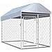 Canile Da Esterno Con Tetto 200x100x125 Cm - Foto miniatura 1