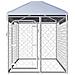 Canile Da Esterno Con Tetto 200x100x125 Cm - Foto miniatura 4