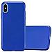 Cadorabo Custodia Compatibile Con Apple Iphone Xs Max In Blu Metallico - Coperchio Protettivo In Silicone Tpu Flessibile - Foto miniatura 5