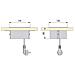 Blocco Multipresa A Scomparsa Da Incasso Nella Scrivania, Ciabatta Multipresa (spina Eu Tipo F, Usb E Hdmi), 145x130mm, Grigio Metallizzato - Foto miniatura 4