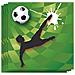 Bontempi 435260 - goal Tovaglioli, Sonstige Giocattoli, 33 x 3, 20 pezzi - Foto miniatura 1