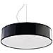 Lampada A Sospensione Rotonda A 3 Luci Nera, Attacco E27 - Foto miniatura 1