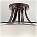 4 Light Semi-flush Mount, Mission Bronze, E27 - Foto miniatura 2