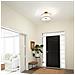 4 Light Semi-flush Mount, Mission Bronze, E27 - Foto miniatura 3