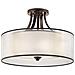 4 Light Semi-flush Mount, Mission Bronze, E27 - Foto miniatura 1