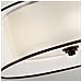 4 Light Semi-flush Mount, Mission Bronze, E27 - Foto miniatura 5