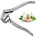 Cucina Professionale In Acciaio Aglio Stampa Aglio Mincer Zenzero Frantoio Peeler Squeezer Aglio Resistente Presser Aglio Aglio Crush Chopper User-friendly Facile Da Pulire E Molto Resistente - Foto miniatura 1