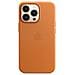 Cover per cellulare - con MagSafe - pelle - marrone dorato - Foto miniatura 2