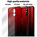Custodia Compatibile Con Huawei Mate 20 Lite In Rosso - Nero - Coperchio Protettivo Bicolore In Vetro Temperato E Silicone Tpu - Foto miniatura 7
