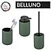 Spazzola Wc Belluno, Ceramica, Verde, - Foto miniatura 3