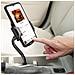 Supporto Portabicchieri Auto Per Smartphone Rotante 360° Braccio Flessibile Nero - Foto miniatura 4