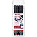 140 S marcatore permanente Punta sottile Nero, Blu, Verde, Rosso 4 pz - Foto miniatura 1