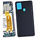 Copribatteria Di Ricambio Per Samsung Galaxy A21s Compatibile Al 100% Nero - Foto miniatura 9