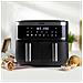 DO537FR friggitrice Doppia 4 L Indipendente Friggitrice ad aria calda Nero - Foto miniatura 9