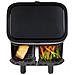 DO537FR friggitrice Doppia 4 L Indipendente Friggitrice ad aria calda Nero - Foto miniatura 11