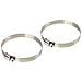 Fascette Stringitubo In Acciaio Inox - Set 2 Pz - ? 12 Mm - ? 78-101 Mm - Foto miniatura 1