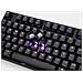 Tastiera USB DKON1808S-PDEPDAZW1  (Layout Tedesco) Colore Nero, Bianco - Foto miniatura 3