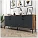 Credenza In Stile Industriale 180 Cm Arkel - Foto miniatura 4